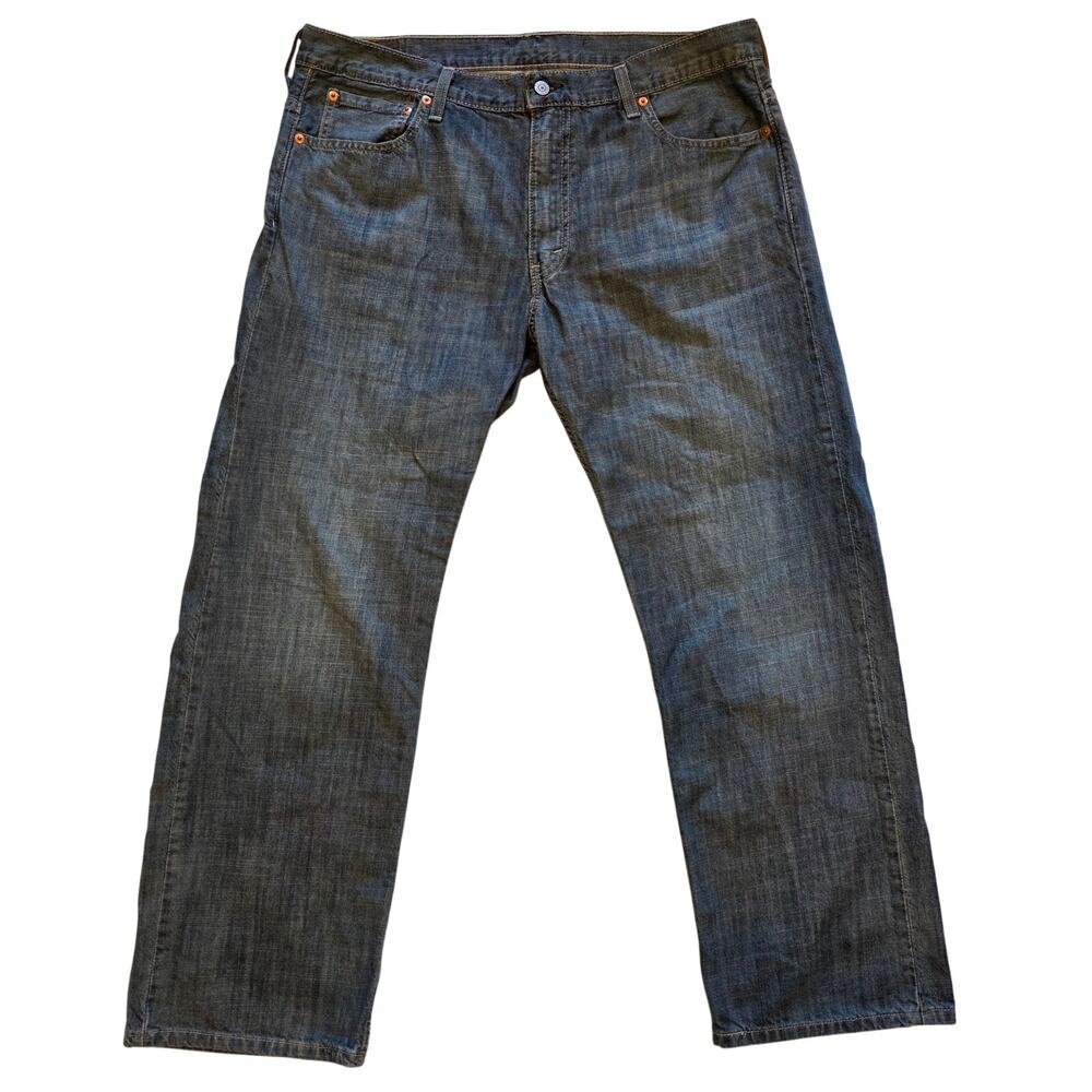 Levi's 569 Loose Straight Leg Jeans Mens 36x30 Blue Denim Skate Baggy Workwear